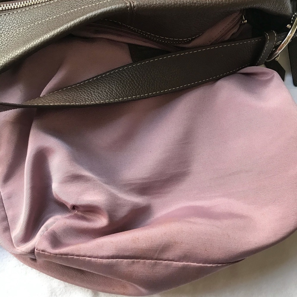 Coach Chocolate Leather Duffle F15064 Shoulder Bag - Picture 12 of 13